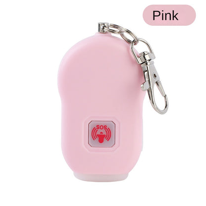 Cross-border New Charging SOS Personal Alarm for Women, Self-defense Anti-Attack Device with Outdoor LED Light Alarm