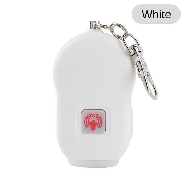 Cross-border New Charging SOS Personal Alarm for Women, Self-defense Anti-Attack Device with Outdoor LED Light Alarm